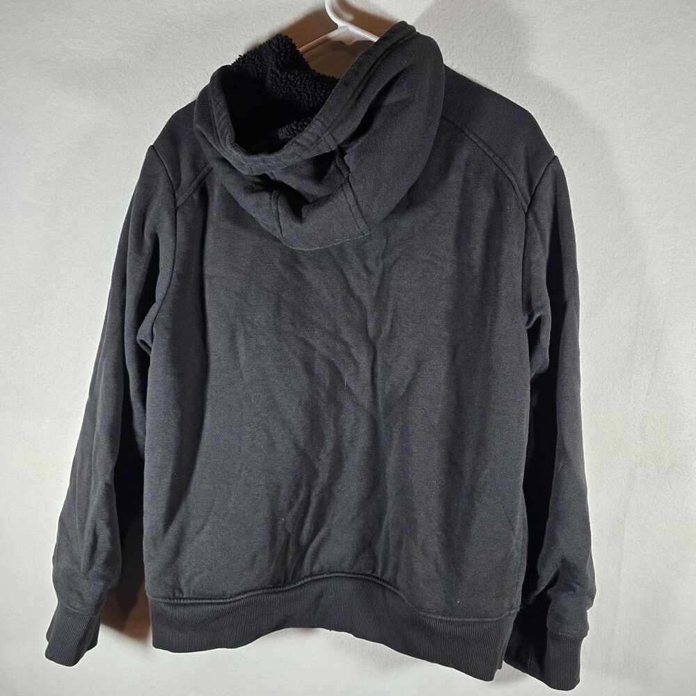 Mens George Coat, Size Large, Black, Soft Cotton, Jacket, Winter, (G35) - Picture 9 of 14